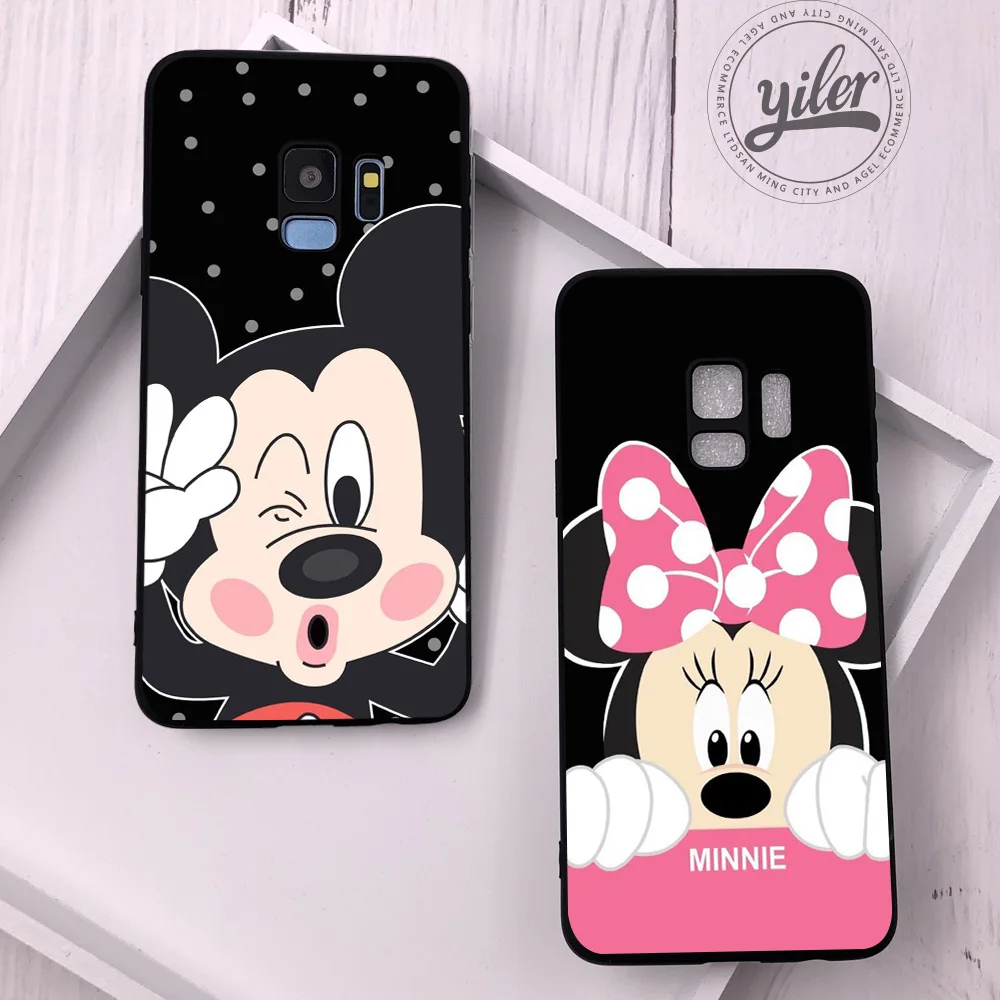 Coque mouse для Fundas samsung S9 чехол S8 S10 Plus чехол для телефона чехол для samsung Galaxy S7 edge S8 S9 S10 Plus S10e S10 e shell