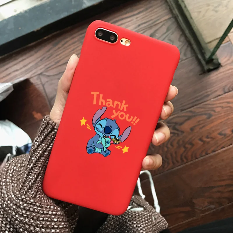 Силиконовый мягкий чехол для телефона Disneys Stitch для Apple IPhone X XR XS MAX 7 8 7 plus 6 6 S Plus 5 5S SE задняя крышка - Цвет: R-929