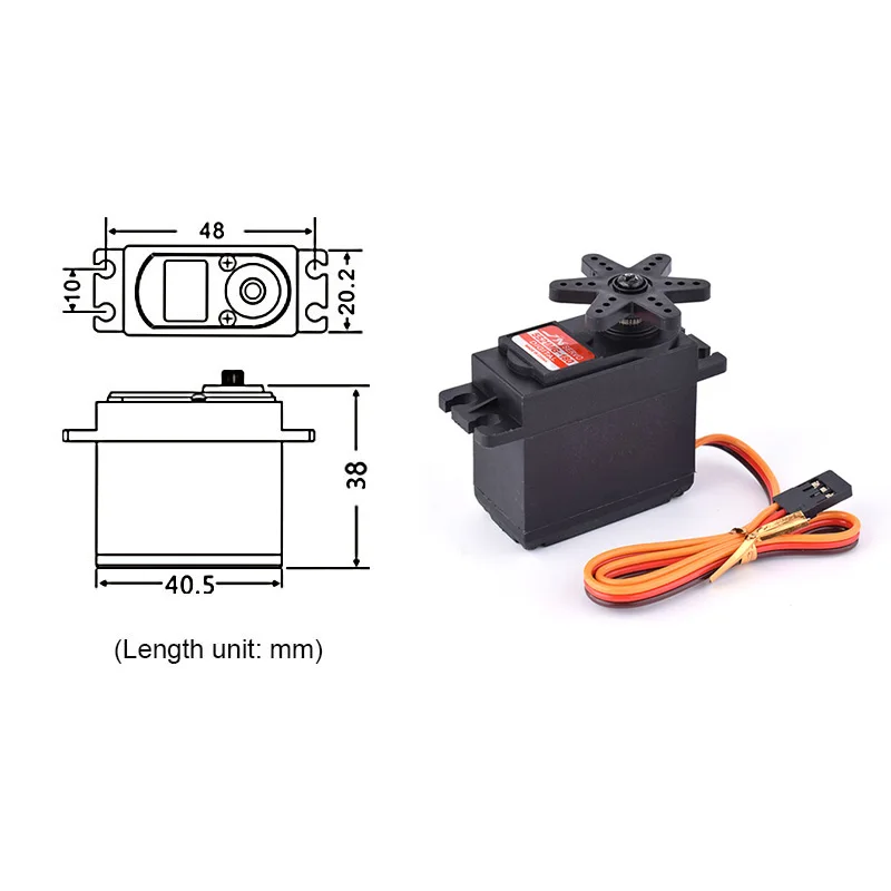 JX PDI-5521MG-180 ° 20 32 кг рулевое управление цифровое металлическое зубчатое ядро
