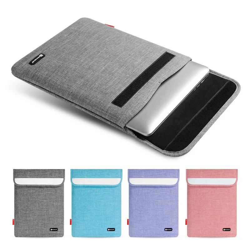 Мягкий Повседневный холщовый водонепроницаемый рукав для ноутбука Apple IPAD MacBook