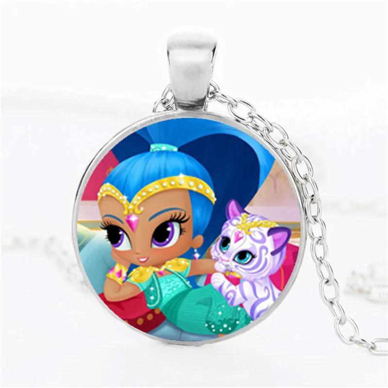 2017 новое поступление мерцающее и сияющее ожерелье стеклянный купол аниме