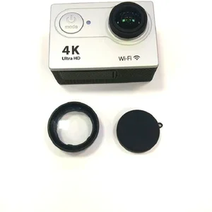 Clownfish для EKEN H9 H9R, Защитное стекло для объектива от царапин, УФ-фильтр, крышка для объектива Защитная силиконовая крышка для оригинальной экшн-камеры EKEN