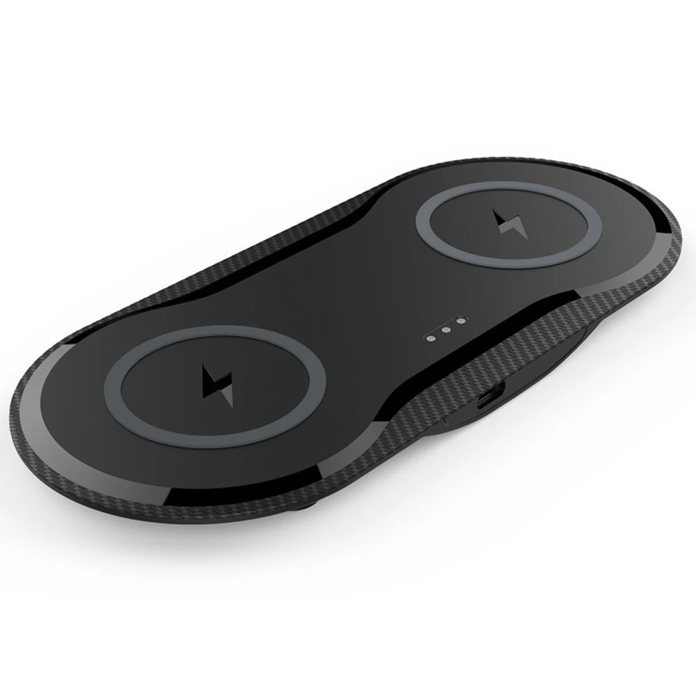 10W Fast Charger Беспроводное зарядное устройство чехол для гарнитура для airpods чехол совместимый с QI Беспроводное зарядное устройство s для Airpod беспроводной зарядный приемник крышка - Тип штекера: 10W Fast Charger