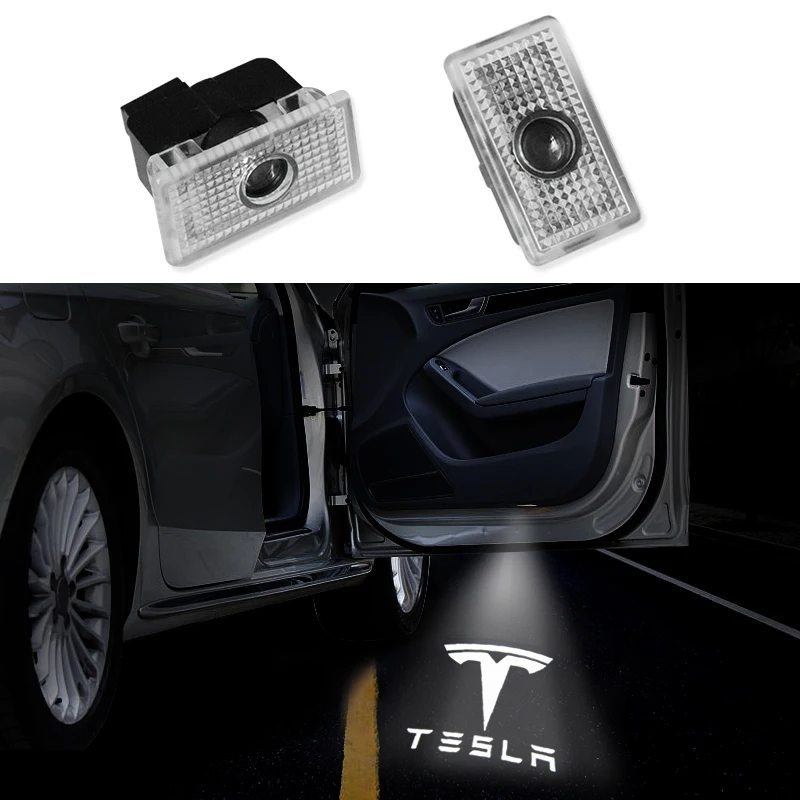 2X светодиодный проектор логотипа автомобиля лазерное украшение привидение тень
