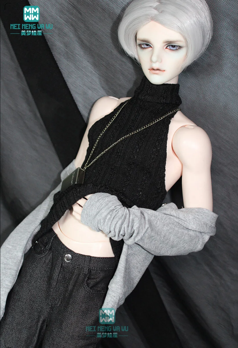 Одежда для куклы подходит DK SD17 65 72 см POPO68 BJD дядя модная футболка вязаный кардиган