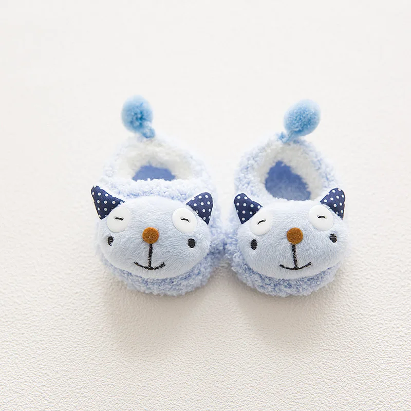 Animal Baby Sock Coral Infant Socks Creative Girl 3D Cartoon Anti Slip Newborn Accessories Boys Product 2019 Winter Spring | Детская