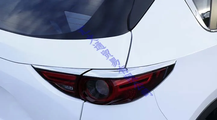 Для Mazda CX 8 CX8 2018 2019 ABS хромированный задний светильник лампы Газа Крышка отделки