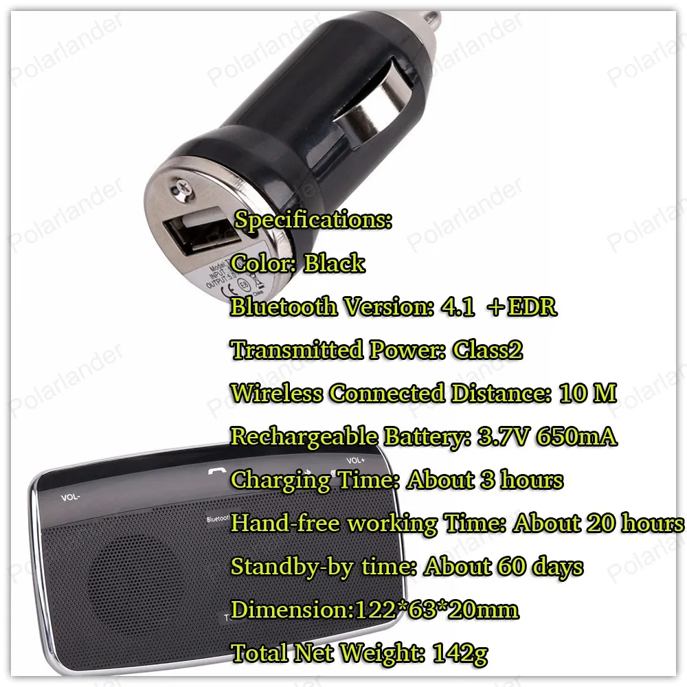 Новинка Bluetooth V4.1 + EDR миниатюрный автомобильный Стайлинг Автомобильный громкой