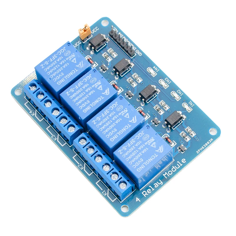 5 В 4-Канальный Релейный модуль с анод для Arduino PIC ARM AVR DSP 4 канала реле Управление