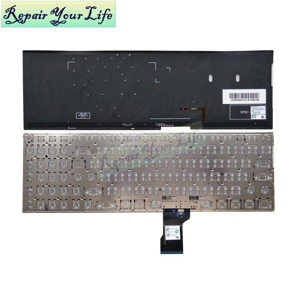 Repair You Life laptop keyboard for ASUS Q552 Q524 UX560 N592 Q504 Q502 N543U Q551 Hebrew standard HB with backlit new | Компьютеры и