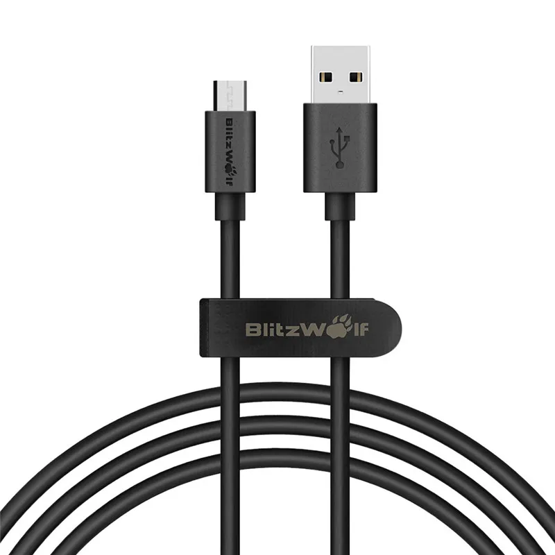 BlitzWolf 2.4A кабель Micro USB для передачи данных кабель USB для быстрой зарядки для Samsung для Android сматфона Xiaomi
