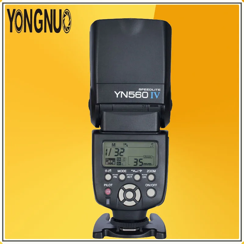 Универсальная вспышка YONGNUO YN560 IV YN560IV для Canon Nikon Pentax камера Поддержка 560TX RF605