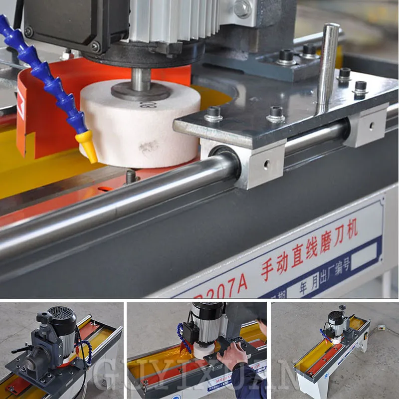 

Commercial 207A woodworking sharpening machine 220V grinding drill sharpener desktop straight edge grinding machine