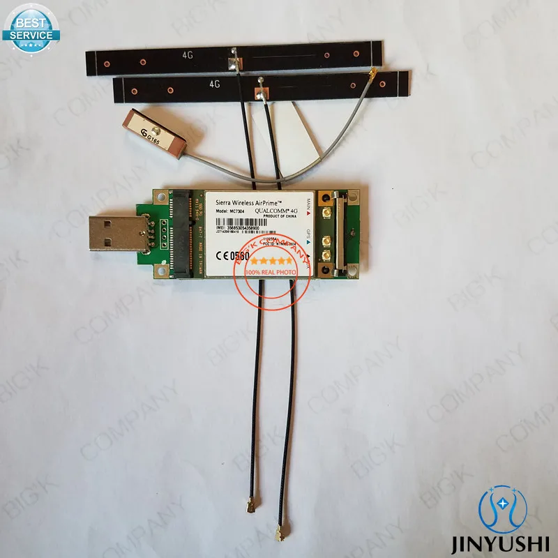 Беспроводной адаптер MC7304 + MINI PICE USB для Sierra Wireless активная антенна GPS 4G PCB с