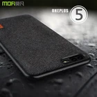 Чехол для Oneplus 5, MOFi One Plus 5, задний Чехол OP5 чехол с мягкими силиконовыми краями чехол для 1 + 5, полное покрытие, тканевый текстильный деловой чехол 6,01