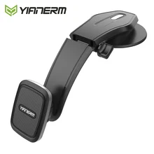 Yianerm Magnet Car Phone Holder Dont block the sight Dash Mount in Car Adjustable Magnetic Stand For iPhone Xs Max Samsung S9