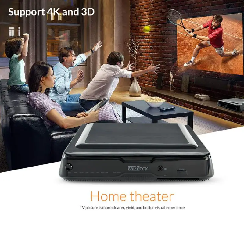ТВ-приставка DVB-S2 декодер Android tv box 802,11 b/g/n Amlogic S812 2G+ 8G медиаплеер 2G DDR3 8GB Nandflash Octa Core 45