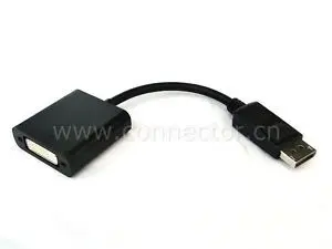 

Jimier 0.1m DP DisplayPort to DVI-D Converter Adapter Cable