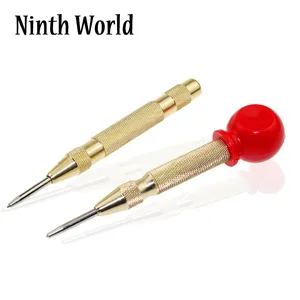 Центр из быстрорежущей стали, эргономичный автоматический Перфоратор с центральным штифтом, подпружиненный инструмент для маркировки, перфоратор для отверстий