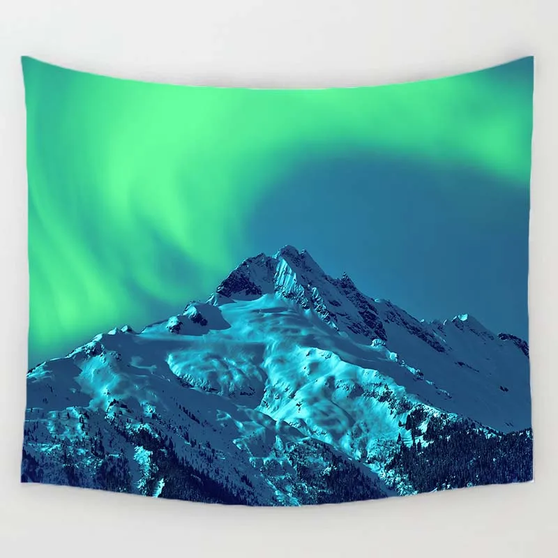 Comwarm великолепный большой Банг Туманность пейзаж Прочный Настенный висящий