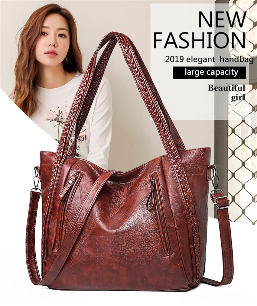 Высокое качество из искусственной кожи Сумка Bolsas Feminina роскошные женские сумки повседневное большой ёмкость для женщин Sac основной