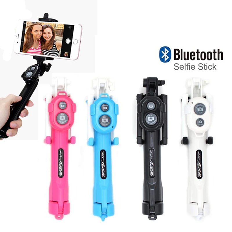 Штатив монопод селфи палка Bluetooth с кнопкой для ОС Android Iphone 6 7 8 плюс