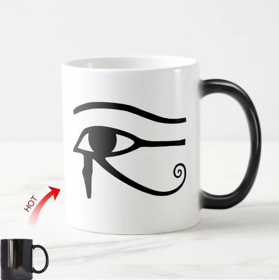 Новинка кофейная кружка Egypt Eye of Horus чаша для чая забавные креативные этнические