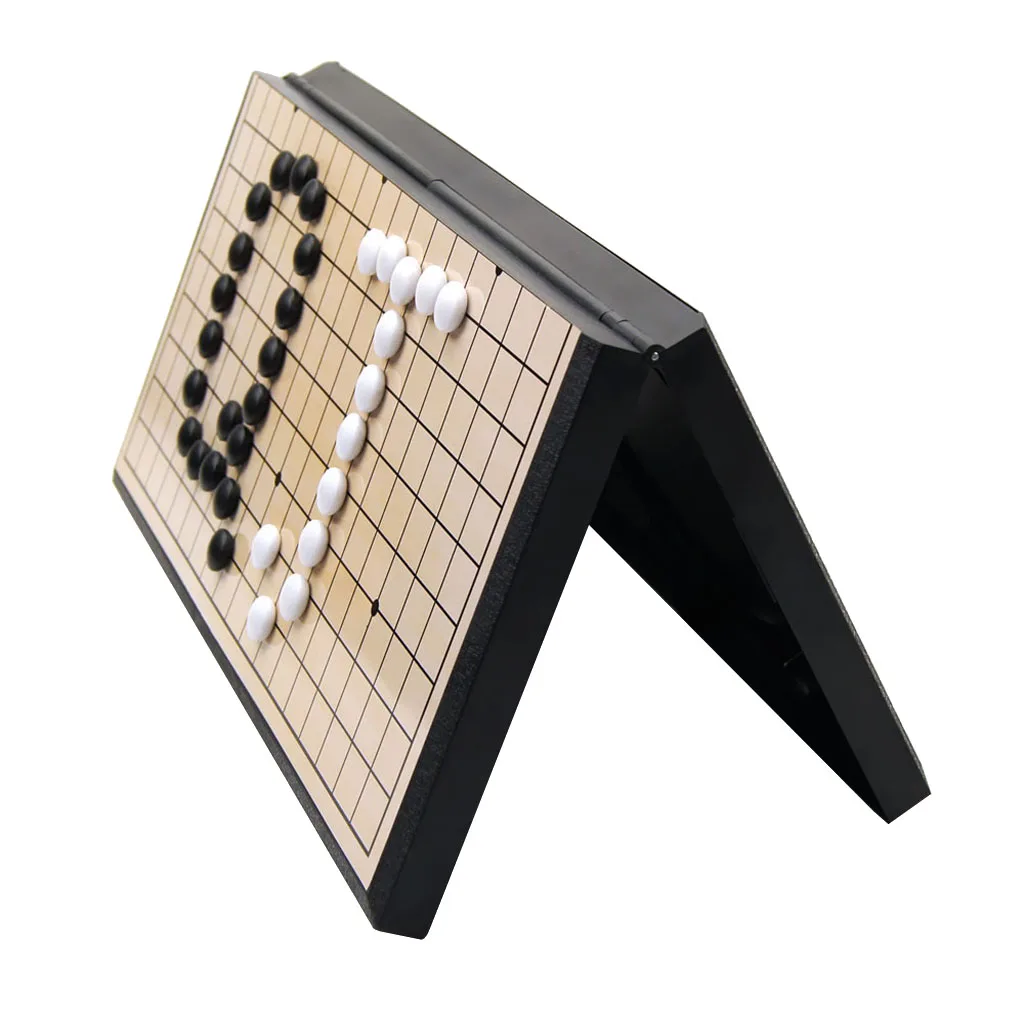 Игровой набор Go шахматная доска складная игра Goban 301 магнитных камней WeiQi Puzzle