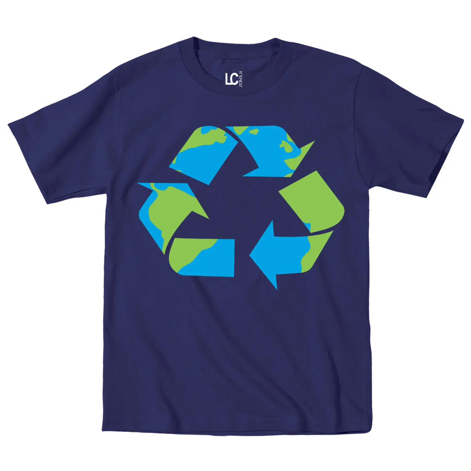 Recycle логотип печати День Земли go green уменьшить повторное Мать Земля Для мужчин s