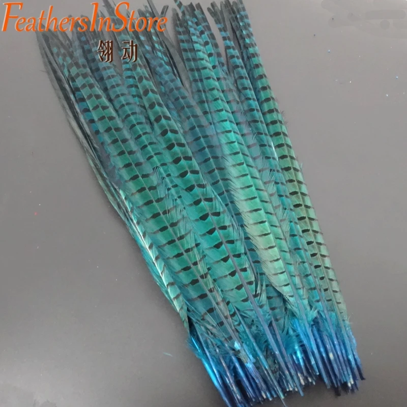 EMS Shipping 200 pcs 20 22inch Natural purple black orange green yellow pink royal blue turquoise Ringneck Pheasant Feather|ringneck pheasant