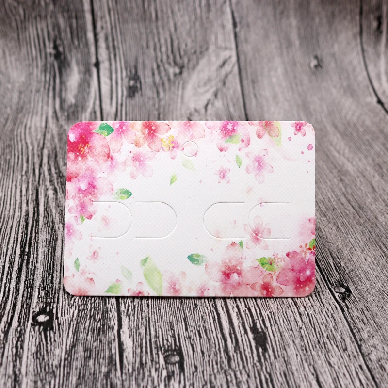 Горячая Распродажа 100 шт./лот бумажные заколки для волос ювелирных изделий 10x7 см