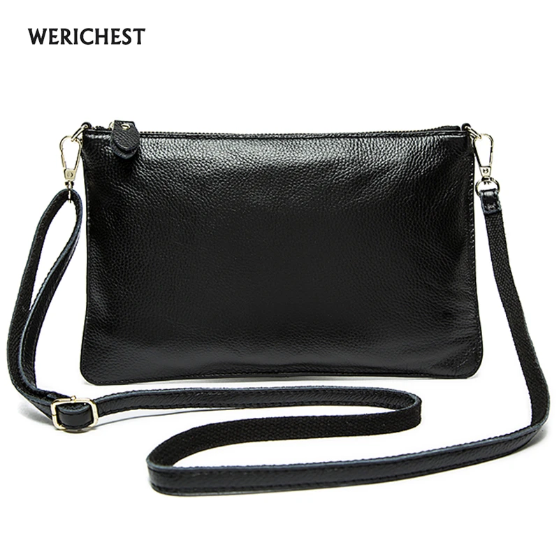 WERICHEST/женские сумки-мессенджеры из натуральной кожи мягкие сумки на плечо