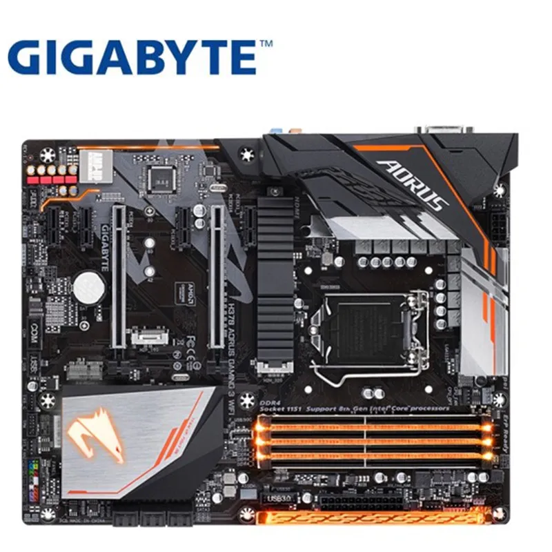 Материнская плата для Gigabyte игровая 3 Wi-Fi оригинальная новая материнская H370 Socket LGA