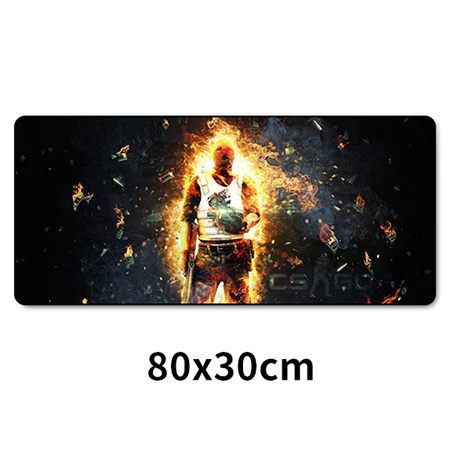 Sovawin 80x30 см, игровой коврик для мыши с запирающимся краем, геймер XL, большой игровой резиновый коврик для мыши CS GO, коврик для клавиатуры CSGO, коврик для Counter Strike - Цвет: 018