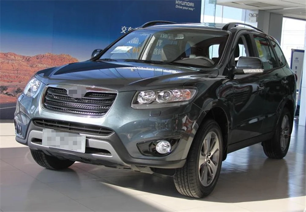 Для hyundai Santa Fe 2008 2009 2010 2011 2012 автомобильные фары прозрачные линзы Авто оболочка Крышка