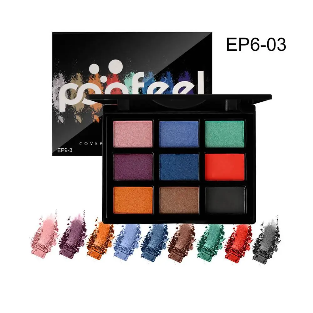 XY Необычные Цветные многоцветные тени для век Палитра теплых цветов
