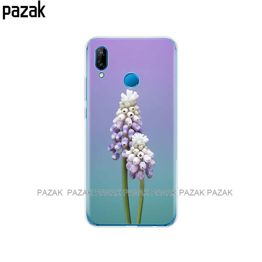 61372 Силиконовый чехол для 5,8" huawei p 20 Lite huawei p 20 pro Чехол для huawei p 20 задняя крышка для телефона мягкий защитный прозрачный чехол из ТПУ - Цвет: 61372