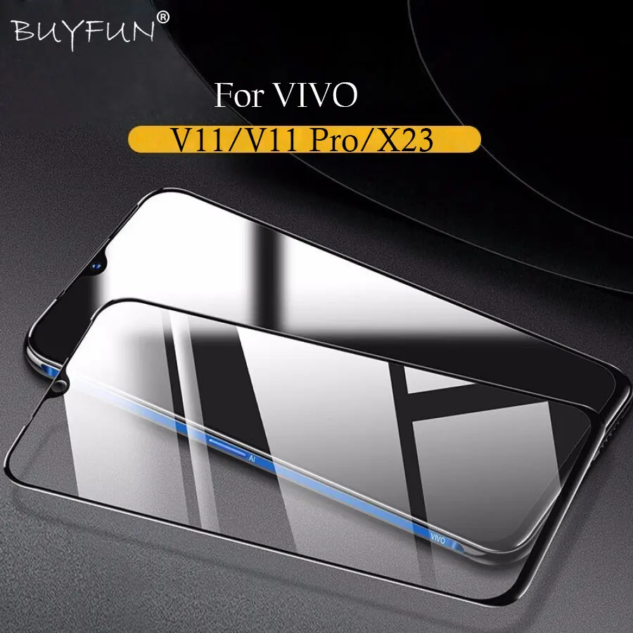 Защитное стекло для Vivo V15 V11 Pro закаленное VIVO X23 Z3 Z3i Y97 V11i Защита экрана V 11 15 X 23 Z