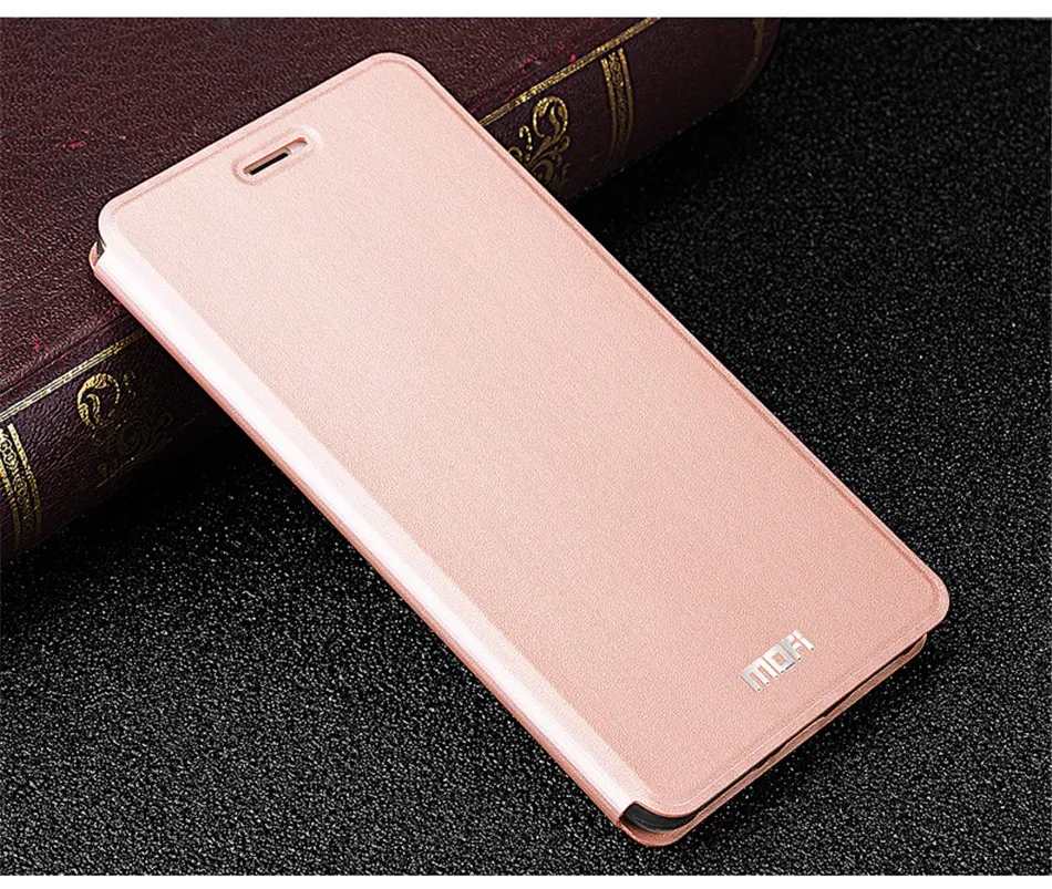 Xiaomi mi 5S плюс флип чехол MOFI Роскошный кожаный флип чехол mi 5S Plus Чехлы для Xiaomi mi 5S плюс Капа coque принципиально 5,7''