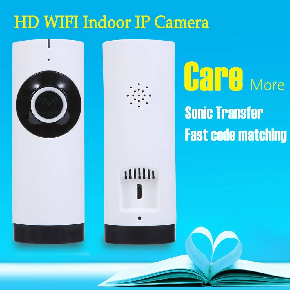 YobangSecurity 185 градусов объектив рыбий глаз WiFi Беспроводная ip-камера мини-монитор для