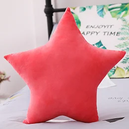 Watermelon red star Очаровательная в форме сердца/звезда форма плюшевая подушка 18 видов классический диван стул декоративная подушка мягкие конфеты цвета подарок друзьям - Цвет: Watermelon red star