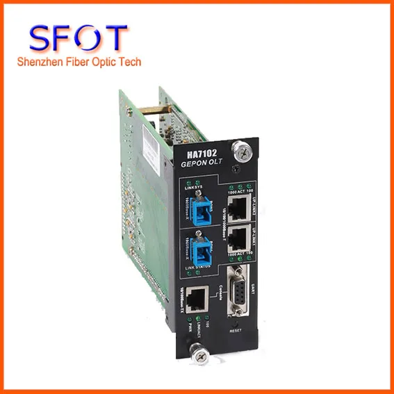 GEPON OLT FTTH 2 PON port olt with optical modules Dual power Popular In market.|gepon olt|pon oltolt gepon |