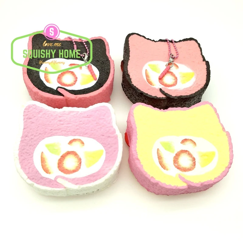 Kuutti Squishy 30 шт. Аутентичные гигантские кошки медленно поднимающиеся мягкие