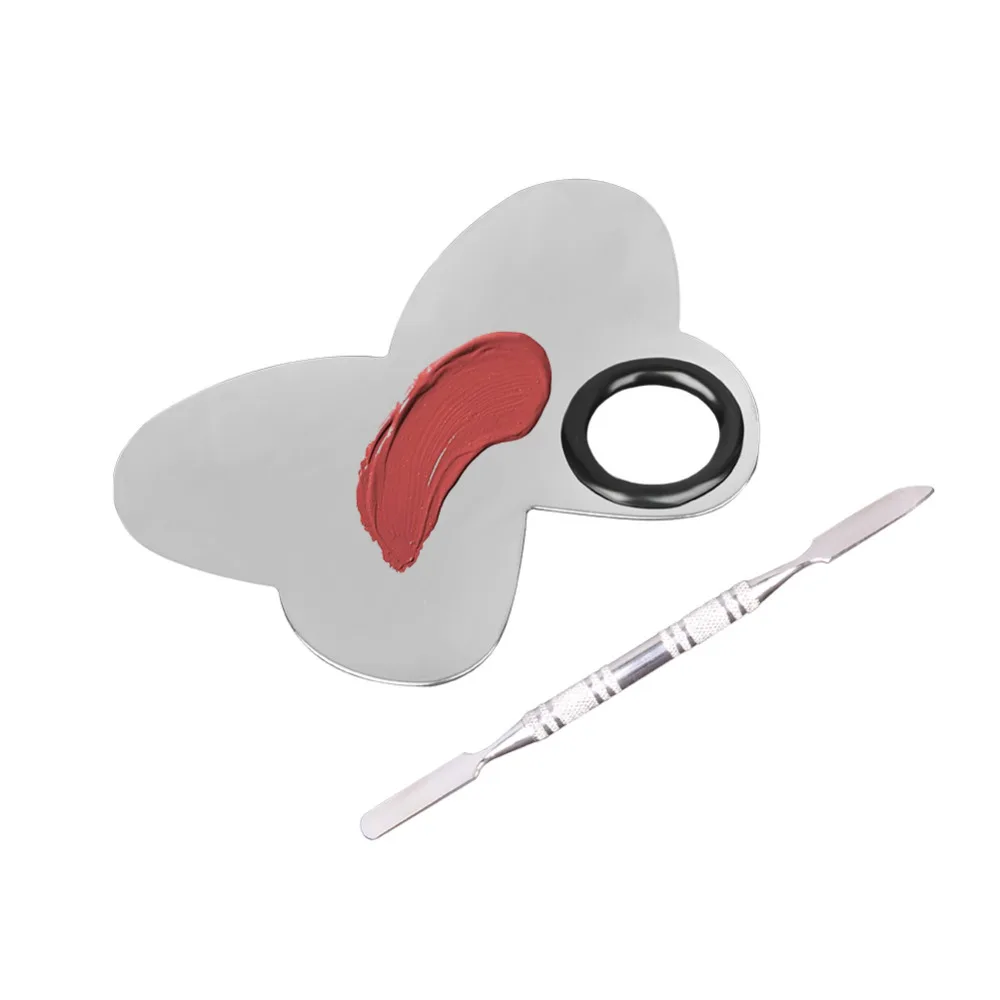 Пустая палитра для макияжа 1 шт. с инструментом смешивания шпателя матовые тени