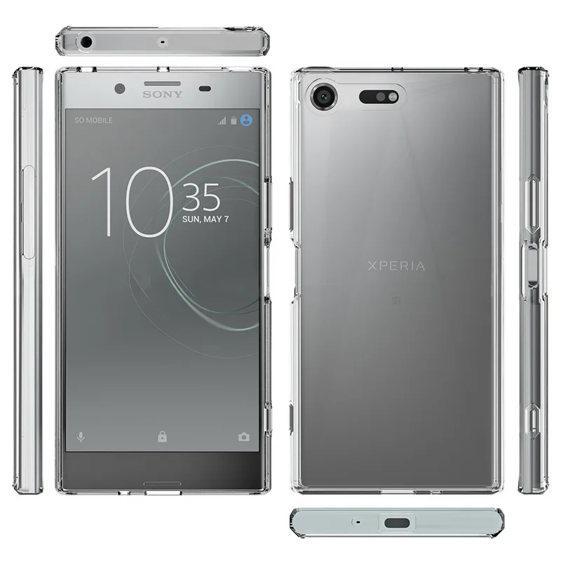 Для sony Xperia XZ Премиум чехол G8142 TPU+ PC акриловый прозрачный Гибридный чехол для телефона прозрачный кристалл Fundas для sony XZP E5563