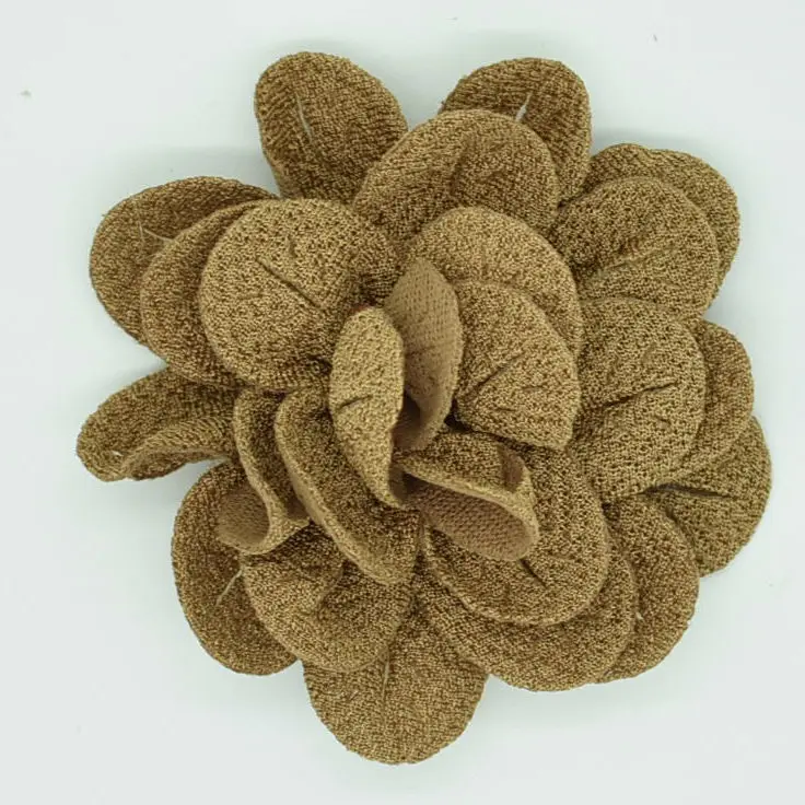 Новинка 6 см девочка милый цветок шпилька Роза ребенок аксессуары для волос головной убор женский цветок клип - Цвет: A4