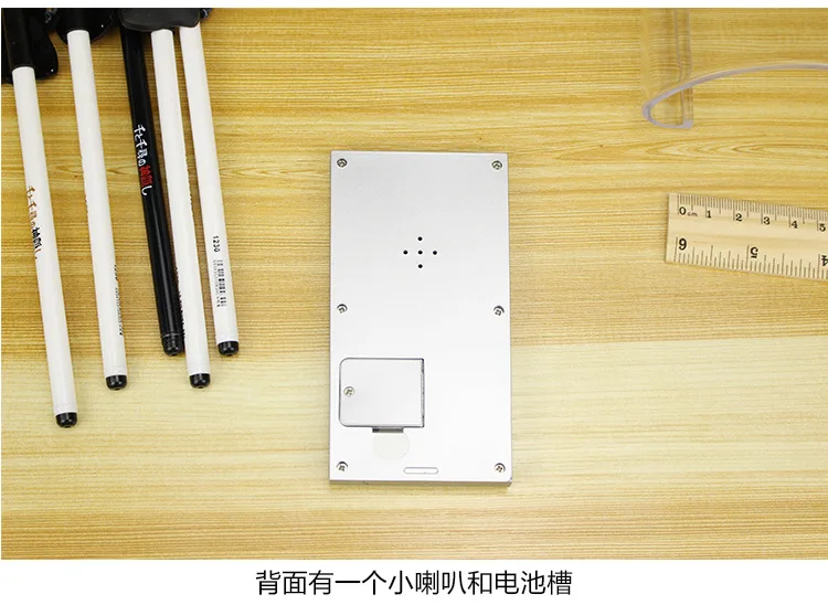 Цифровой термометр с ЖК-дисплеем настольный ручкой/карандашом ЖК-дисплей