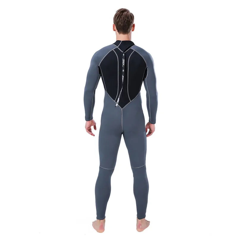 

MEN WetSuit 3MM Full Body suit Super stretch Diving Suit Swim Surf Snorkeling #A