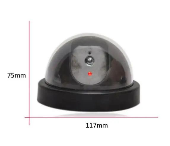 Муляж видеонаблюдения для дома и улицы беспроводная инфракрасная купольная