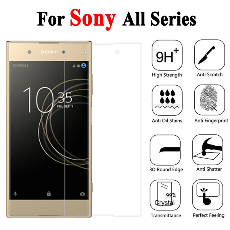 Для Sony Xperia Xa1 закаленное стекло для Xa Защитное Soni Xa2 Plus Ultra 1 2 X A защита экрана 2.5D